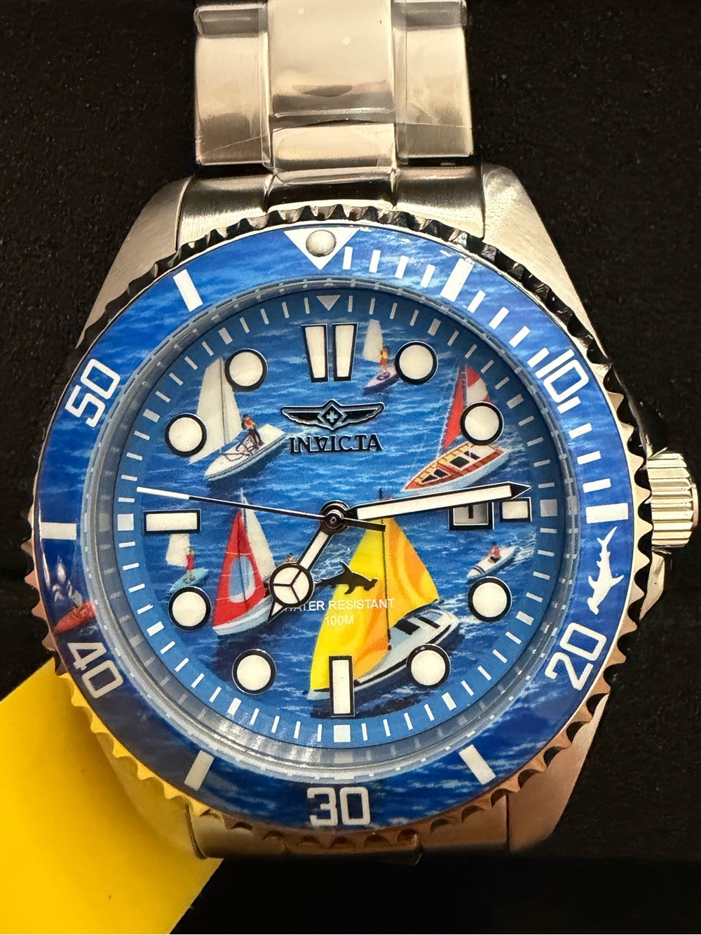 Invicta ProDiver Nautical Boating Sailboat Dial Watch